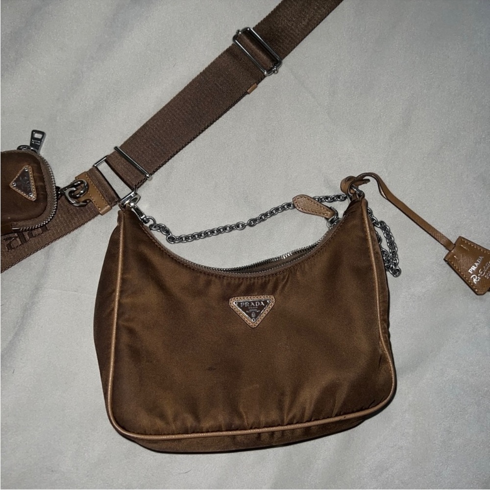 Prada Brown Re-edition Bag